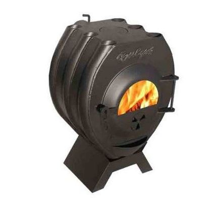 Отопительная печь Березка BulyK 100 со стеклом в Звенигороде