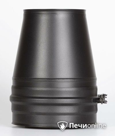Комплектующие дымохода Schiedel Конус д250 PM25 (Черный) Permetr в Звенигороде