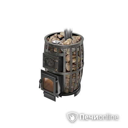 Дровяная печь-каменка Везувий Легенда Русский пар Ковка 18 (270) б/в в Звенигороде