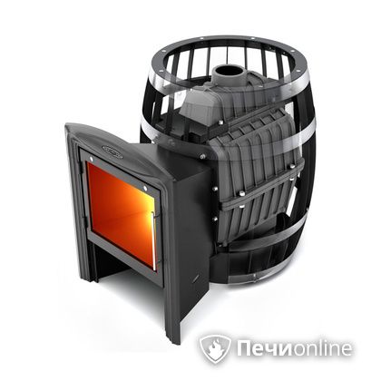 Дровяная печь-каменка TMF Саяны Cast Витра в Звенигороде