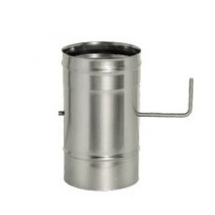  Дымок Задвижка одностенная 0.8 мм ZHR 120 в Звенигороде