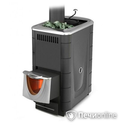 Дровяная банная печь TMF Скоропарка 2017 Inox ДНC Б, антрацит в Звенигороде