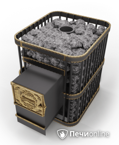 Дровяные печи-каменки Сабантуй Квадро Чугун 16 в Звенигороде