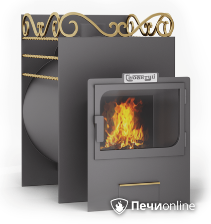 Дровяные печи-каменки Сабантуй 20 панорама под обкладку кирпичом в Звенигороде