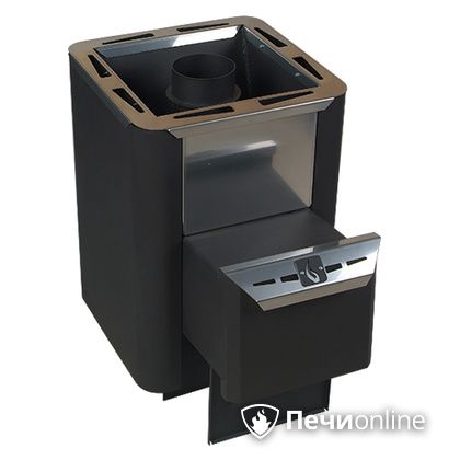 Дровяная банная печь Конвектика Колибри 9 антрацит в Звенигороде