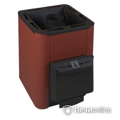 Дровяная банная печь Конвектика Колибри 9У терракота в Звенигороде