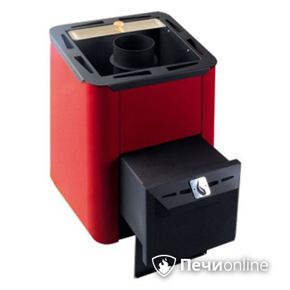 Дровяная банная печь Конвектика Колибри 9Б терракота в Звенигороде