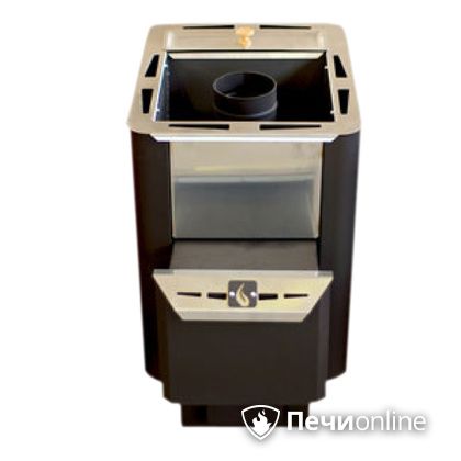Дровяная банная печь Конвектика Колибри 9Б антрацит в Звенигороде