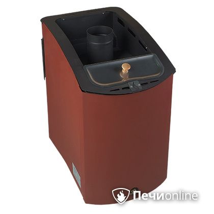 Дровяная банная печь Конвектика 12Б терракота в Звенигороде