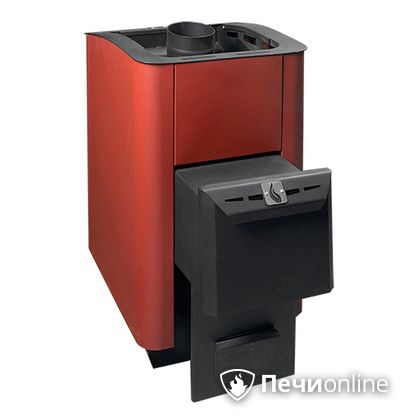 Дровяная банная печь Конвектика 16 терракота в Звенигороде