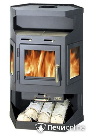 Печь-камин ABX Alborg, керамика в Звенигороде