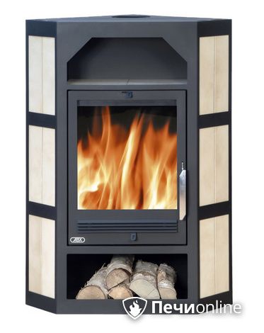 Печь-камин ABX Lahti (угловой), керамика в Звенигороде