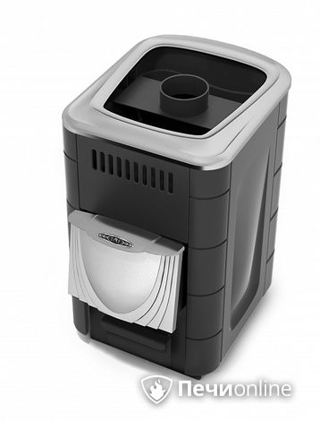 Дровяная банная печь TMF Компакт 2017 Carbon ДН КТК антрацит в Звенигороде