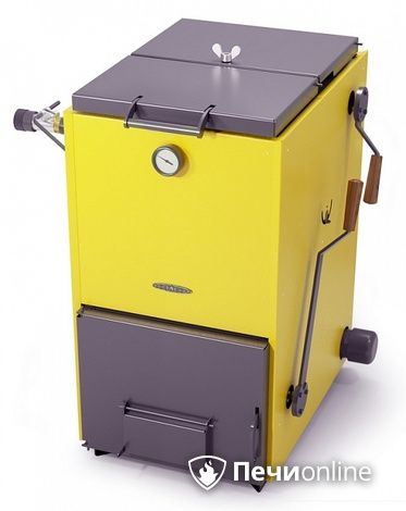 Твердотопливный котел TMF Цельсий Электро 25кВт АРТ ТЭН 6кВт желтый в Звенигороде