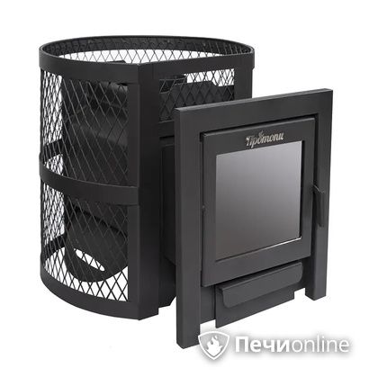 Дровяная банная печь Протопи Парилка 14 Финка Панорама в Звенигороде