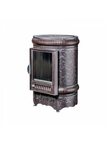 Отопительно-варочная печь Ферингер  Нелжа ПФ (Верде Гватемала наборный) в Звенигороде