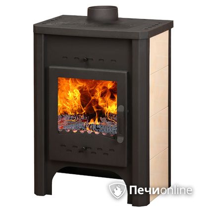 Печь-камин Экокамин Бавария с варочной плитой и т/о 9кВт в Звенигороде