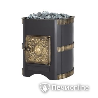 Дровяная банная печь Везувий Лава 12 (ДТ-3) без выноса в Звенигороде