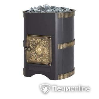 Дровяная банная печь Везувий Лава 22 (ДТ-4) без выноса в Звенигороде