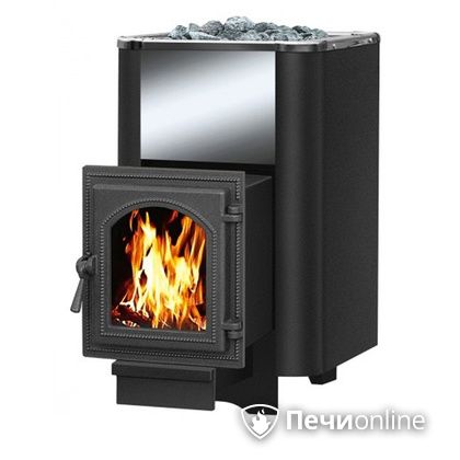 Дровяная банная печь Везувий Сенсация 16 Антрацит (270) в Звенигороде