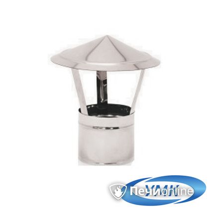 Дымоход УМК Зонт D200 0.5 мм. нержавейка в Звенигороде