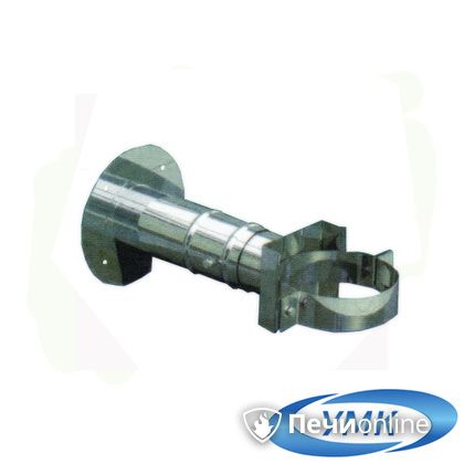  УМК Кронштейн стеновой телескопический 40-75 D100 1.0 мм нержавейка в Звенигороде