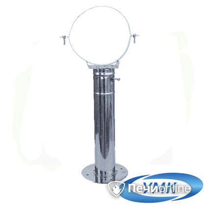  УМК Кронштейн опорный телескопический 40-75 D200 1.0 мм нержавейка в Звенигороде