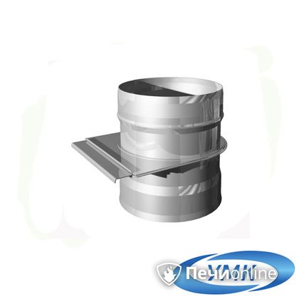  УМК Шибер-задвижка D200 1.0 мм нержавейка в Звенигороде