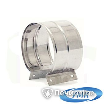  УМК Хомут обжимной D120 0.5 мм оцинковка в Звенигороде