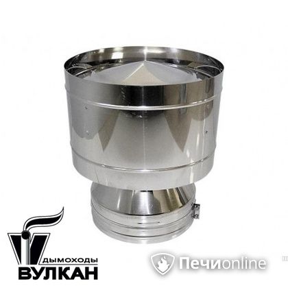 Дефлектор Вулкан DDH оцинкованный с изоляцией 100 мм D=200/400 в Звенигороде
