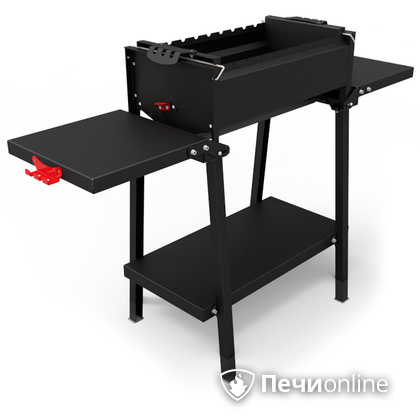 Мангал Grillver Крафтикс Блэк на подставке в Звенигороде