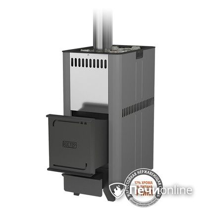 Дровяная банная печь Костёр 14 в Звенигороде