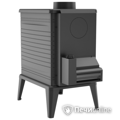 Печь-камин Kratki Koza/K10/турбина 13 кВт чугунная  в Звенигороде