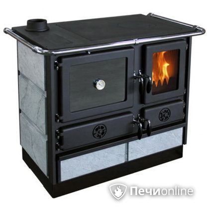 Отопительно-варочная печь MBS Magnum Stone L талькохлорит в Звенигороде