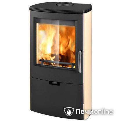 Печь-камин Thorma Falun II Aqua (чёрн./бел.) в Звенигороде